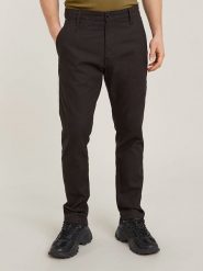 G-Star Spodnie chino w kolorze brązowym rozmiar: W30/L34. Brązowe spodnie materiałowe męskie G-Star, bez wzorów, retro. Za 165.99 zł.