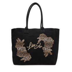 Torebka Liu Jo. Czarne torebki klasyczne damskie Liu Jo, bez wzorów, bez dodatków. Za 469.99 zł.