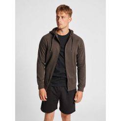 Bluza z kapturem i zamkiem błyskawicznym Hummel Red Classic. Szare bluzy z kapturem męskie HUMMEL, s, z bawełny. Za 181.45 zł.