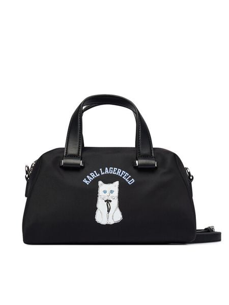 KARL LAGERFELD Torebka B4W30341 Czarny. Czarne torebki klasyczne damskie Karl Lagerfeld, bez wzorów, ze skóry, bez dodatków. Za 779.99 zł.