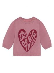 Noppies Bluza w kolorze jasnoróżowym rozmiar: 74. Różowe bluzy i bluzki niemowlęce Noppies, bez wzorów, bez ramiączek, bez kaptura. Za 56.99 zł.