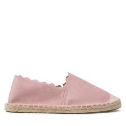 Espadryle Jenny Fairy. Czerwone espadryle damskie Jenny Fairy, bez wzorów, bez obcasa. Za 99.99 zł.