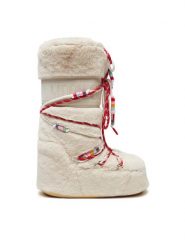 Moon Boot Śniegowce 80D1408990 Beżowy. Brązowe śniegowce damskie Moon Boot, z materiału. Za 1,839.00 zł.