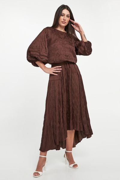 Spódnica midi satynowa JOSEPH RIBKOFF. Spódniczki damskie Joseph Ribkoff, xs, bez wzorów, z satyny, midi. Za 919.00 zł.