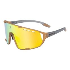 Polaryzacyjne okulary przeciwsłoneczne DRAKE. Brązowe okulary przeciwsłoneczne męskie LACETO, z materiału. Za 150.00 zł.