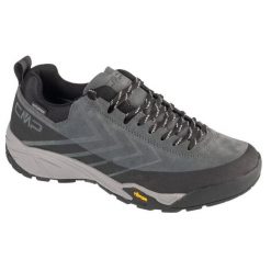 Buty Trekkingowe CMP Mintaka Wp 3Q19587-U911 szare z membraną. Szare buty trekkingowe męskie z gumy, bez zapięcia. Za 599.08 zł.