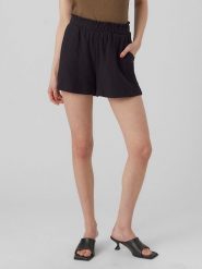 Vero Moda Szorty w kolorze czarnym rozmiar: S. Czarne szorty damskie Vero Moda, bez wzorów, z bawełny. Za 65.85 zł.