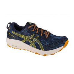Męskie Buty Sportowe Fuji Lite 3. Niebieskie buty sportowe na co dzień męskie Asics, bez zapięcia. Za 780.99 zł.