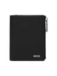 BOSS Portfel New Crosstown 50563612 Czarny. Czarne portfele męskie Boss, bez wzorów, ze skóry. Za 629.99 zł.