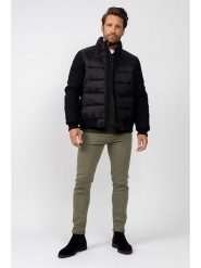 Northwood Kurtka przejściowa "Miles" w kolorze czarnym rozmiar: M. Czarne kurtki męskie Northwood, m, bez wzorów, prążkowane, bez kaptura. Za 109.00 zł.