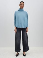 Someday Golf "Tariana" w kolorze błękitnym rozmiar: S. Niebieskie golfy damskie Someday, s, bez wzorów, z wełny, bez ramiączek. Za 165.99 zł.