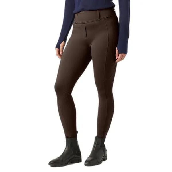 Damskie legginsy jeździeckie z pełną przyczepnością PS of Sweden Katja. Brązowe legginsy damskie PS OF SWEDEN, l, bez wzorów, z materiału. Za 399.50 zł.