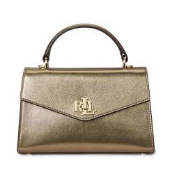 Torebka LAUREN RALPH LAUREN. Żółte torebki klasyczne damskie Lauren Ralph Lauren, bez wzorów, bez dodatków. Za 1,499.00 zł.