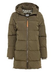 Camel Active Płaszcz pikowany w kolorze khaki rozmiar: 48. Brązowe płaszcze damskie Camel Active, bez wzorów. Za 430.46 zł.
