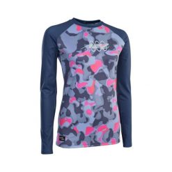 Koszulka surfingowa damska ION Lizz LS capsule pink. Czerwone bluzki damskie ION, m, bez wzorów, z lycry, sportowe, bez kołnierzyka, bez ramiączek. Za 139.99 zł.