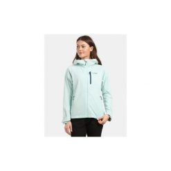Damska kurtka softshell Kilpi BELTRA-W. Zielone kurtki softshell damskie Kilpi, bez wzorów, z softshellu, bez kaptura. Za 680.25 zł.