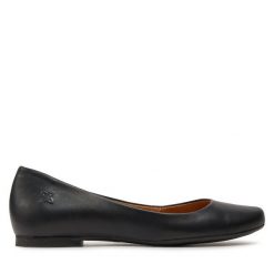 Baleriny Maciejka. Czarne baleriny damskie Maciejka, bez wzorów, bez obcasa. Za 209.99 zł.