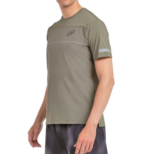 Bullpadel Monda T-shirt. Zielone t-shirty damskie bullpadel, bez wzorów, bez kołnierzyka. W wyprzedaży za 147.45 zł.