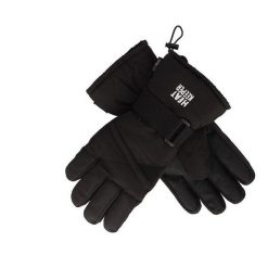 Rękawiczki snowboardowe Pro Uniseks. Czarne rękawiczki damskie HEAT KEEPER, na zimę, bez wzorów. Za 177.29 zł.