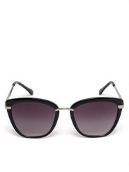 Jenny Fairy Okulary przeciwsłoneczne 4WF-023-SS24 Czarny. Czarne okulary przeciwsłoneczne damskie Jenny Fairy. Za 39.99 zł.