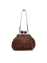 Weekend Max Mara Torebka 2615511055650 Brązowy. Brązowe torebki klasyczne damskie Weekend Max Mara, bez wzorów, ze skóry, bez dodatków. Za 2,629.00 zł.