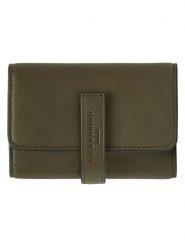 Liebeskind Berlin Skórzany portfel "Kate" w kolorze khaki - 13 x 10 x 4 cm rozmiar: onesize. Brązowe portfele damskie LIEBESKIND BERLIN, bez wzorów, z materiału. Za 194.95 zł.