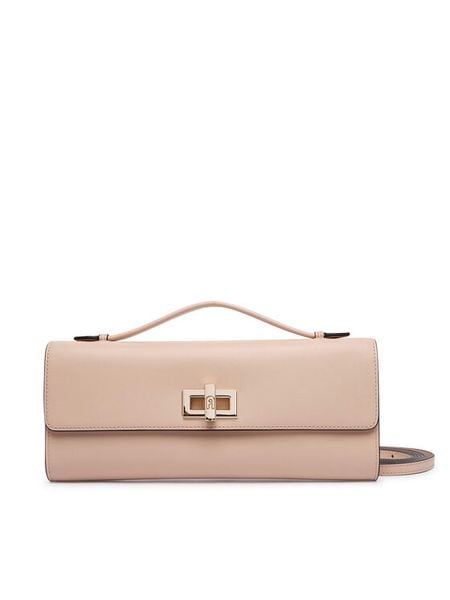 Furla Torebka Clara WE00841 AX0733 CN 4655S Różowy. Czerwone torebki klasyczne damskie Furla, bez wzorów, ze skóry, bez dodatków. Za 1,009.00 zł.