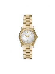Emporio Armani Zegarek Federica AR11657 Złoty. Żółte, analogowe zegarki damskie Emporio Armani, złote. Za 1,569.00 zł.