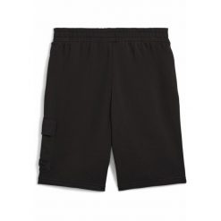 Męskie szorty bojówki Essentials 10" z logo No. 1 PUMA Black. Czarne szorty męskie Puma, bez kołnierzyka. Za 174.00 zł.