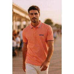 Koszulka polo BOSS Paddy Pro czerwony (50469102-649). Czerwone koszulki polo męskie Boss, m, bez wzorów, bez ramiączek. Za 349.00 zł.