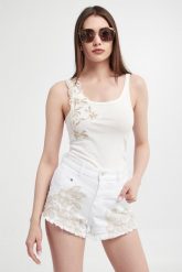 Top damski ERMANNO FIRENZE. Topy damskie Ermanno Firenze, bez wzorów, bez kołnierzyka. W wyprzedaży za 722.93 zł.