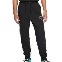 Spodnie sportowe męskie Nike Psg Jordan. Czarne spodnie sportowe męskie Nike, z dresówki. W wyprzedaży za 295.85 zł.