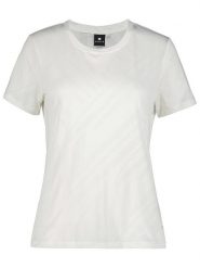 LUHTA Koszulka "Karisto" w kolorze białym rozmiar: XL. Białe bluzki damskie Luhta, xl, bez wzorów, bez kołnierzyka, bez ramiączek. Za 57.20 zł.