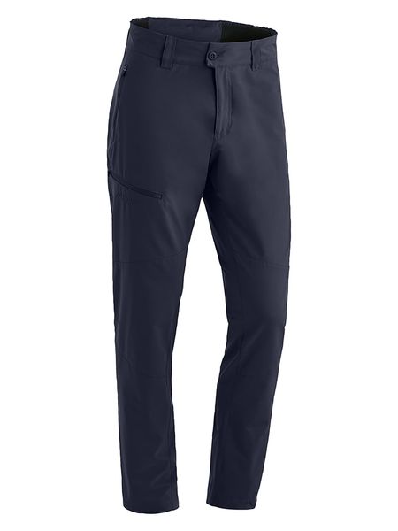 Maier Sports Spodnie funkcyjne "Nil" w kolorze granatowym rozmiar: 52. Niebieskie spodnie materiałowe męskie Maier Sports, z materiału. Za 187.52 zł.