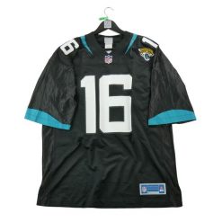 Second life - Koszulka męska NFL Trevor Lawrence - Stan bardzo dobry. Czarne t-shirty sportowe męskie NFL, l, bez ramiączek, do piłki nożnej. Za 212.96 zł.