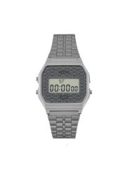 Casio Zegarek Vintage A159WEVJ-7ER Srebrny. Szare, cyfrowe zegarki męskie Casio, srebrne. Za 329.99 zł.