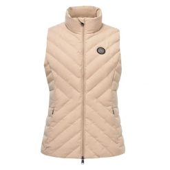 Damska kurtka bez rękawów HV Polo Montana. Brązowe kurtki damskie HV POLO, xl, bez wzorów, z puchu, bez kaptura. Za 357.50 zł.