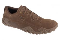 Buty sportowe Sneakersy męskie, Gridlock Lo. Brązowe buty sportowe na co dzień męskie CATerpillar, z materiału, bez zapięcia, trekkingowe. Za 459.99 zł.