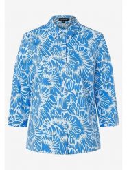 More & More Bluzka w kolorze niebiesko-białym rozmiar: 46. Białe bluzki damskie MORE & MORE, bez wzorów, bez kołnierzyka, bez ramiączek. Za 173.99 zł.