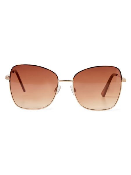 Nümph okulary przeciwsłoneczne - Nutilla Kobiety metal brązowy, ONE SIZE. Brązowe okulary przeciwsłoneczne damskie Nümph. Za 59.95 zł.