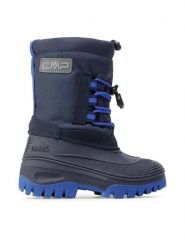 CMP Śniegowce Ahto Wp 3Q49574K Granatowy. Niebieskie buty zimowe chłopięce CMP, z materiału. Za 219.00 zł.