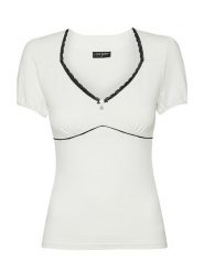 Vive Maria Koszulka "Summer Lolita" w kolorze białym rozmiar: XXL. Białe bluzki damskie Vive Maria, xxl, bez wzorów, bez kołnierzyka, bez ramiączek. Za 74.63 zł.