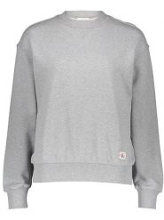 Calvin Klein Bluza w kolorze szarym rozmiar: S. Szare bluzy bez kaptura damskie CALVIN KLEIN, s, z bawełny. Za 191.95 zł.