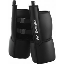 Spodenki do regeneracji i masażu Normatec regeneracyjne. Czarne szorty damskie HYPERICE, bez wzorów, sportowe. Za 1,890.00 zł.