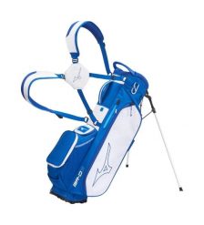 Mizuno BR D3 Wodoodporna torba golfowa Torba stojąca NIEBIESKA. Białe torby męskie na ramię Mizuno, bez wzorów, z materiału, na ramię, duże. Za 998.04 zł.