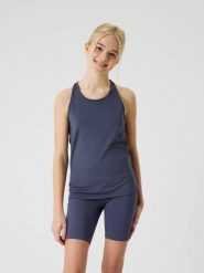 Bjorn_borg BORG RACERBACK TANK TOP junior ODYSSEY GRAY. Szare topy sportowe damskie Björn Borg, bez wzorów, bez ramiączek. Za 152.00 zł.