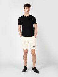Iceberg T-Shirt "C-Neck" | F0256307 | Mężczyzna | Czarny. Czarne t-shirty męskie Iceberg, m, bez wzorów, z bawełny, bez kołnierzyka. W wyprzedaży za 499.00 zł.