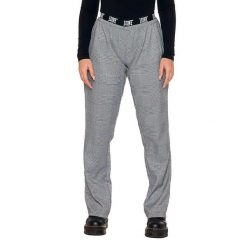 Spodnie dresowe z elastyczny pas na co dzień. Czarne spodnie dresowe damskie LEONE 1947 APPAREL, z dresówki, na fitness i siłownię. Za 164.19 zł.