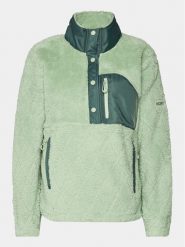 Roxy Bluza Alabama Otlr ERJFT04714 Zielony Regular Fit. Zielone bluzy bez kaptura damskie Roxy, l, z syntetyku. Za 219.99 zł.