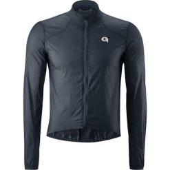 Kurtka wiatroodporna męska Campello. Niebieskie kurtki męskie Gonso, m, bez wzorów, z materiału, eleganckie, bez kaptura. Za 487.65 zł.